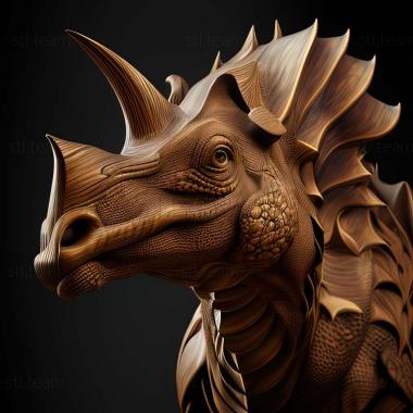 3D model Burphanolophus joergwunderlichi (STL)